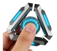 Spinner Toy - Alloy Quiet Fidget Glow in Dark for Kids Adults | Smooth Rotation Sensory Stress Relief Hand Toy, Portable Desk Gadget for School Office Travel Party Favor