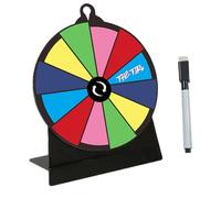 Spinner Wheel, Juego Turntable, 7,87 x 5,91 x 2,76 pulgadas, Colorful Reusable Compact Design, Tabletop Spinners for Carnivals, Trade, Shows, Supermercados, Rendimiento, Parties and Prizes