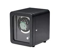Spinner Winding Box Watch Winders - Black Carbon Fiber Watch Shaker with Door Frame Mechanical Watch Automatic Winding Device Silent Motor Rotating Watch Device Watch STO