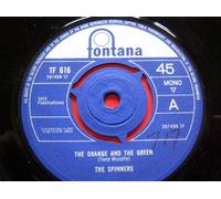Spinners - Spinners The Orange And The Green/Mrs Houligans Christmas Cake 7" Fontana TF616 EX 1965