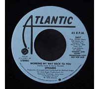 SPINNERS - working my way back to you / disco ride 45 rpm single