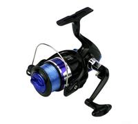 Spinnings - Carrete de pesca con asiento cuadrado de metal y relación de velocidad 5 51, compatible con múltiples tamaños de línea (MK4000)