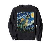 Spinosaurus Mirabilis Dinosaur Starry Night Art Sudadera