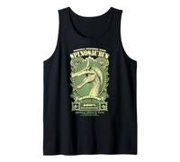 Spinosaurus Mirabilis Divertido Billete Dinosaurio Paleontología Camiseta sin Mangas