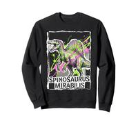Spinosaurus Mirabilis Grunge Dinosaurio Diseño Sudadera