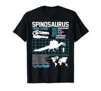 Spinosaurus Paleontology Fact Dinosaur Prehistoric Fossils Camiseta