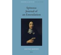 Spinoza: Journal of an Emendation: 9 (Philosophy as a Way of Life)