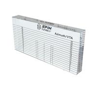 SpinTunes VTA - Regla de azimut para entusiastas del vinilo, establece con precisión el bloque de ángulo de seguimiento vertical para tocadiscos de DJ y alineación de azimut, herramienta esencial para