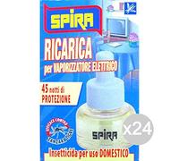 SPIRA Juego de 24 Líquido Carga 45 Noches Repelente insecticida, Multicolor, única