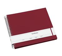 Spiral Album Mucho linen bordeaux +++ 45 sheets photo mounting board black +++ SCRAP - PHOTOBOOK +++ Quality made by Semikolon