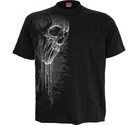 Spiral Bat Curse Hombre Camiseta Negro S 100% algodón Regular