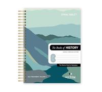 Spiral Bible™ NLT New Living Translation, The Books of History | Compañero espiritual encuadernado en espiral y diario para adultos y adolescentes | Incluye libros Joshua-Esther | Cuaderno de 8.5 x 11