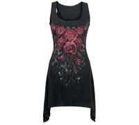 Spiral Blood Rose Mujer Top Negro XL 95% Viscosa, 5% elastán Regular