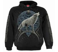 Spiral Celtic Wolf Sudadera Oficial con Capucha