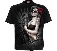 Spiral Dead Love Hombre Camiseta Negro XL 100% algodón Regular