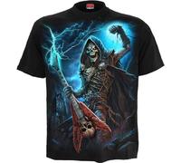 Spiral Dead Metal Hombre Camiseta Negro XXL 100% algodón Regular