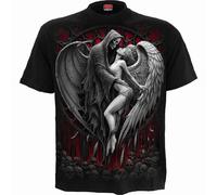 Spiral Direct Forbidden Grim Reaper Ángel Esqueleto Fantasy Gótico Camiseta