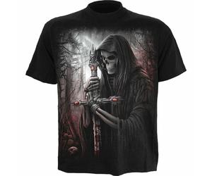 Spiral Direct Soul Searcher Grim Reaper Calavera Gótica Dark Fantasy Camiseta