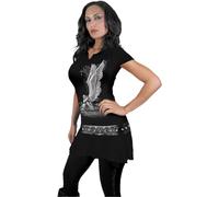 Spiral - Enslaved Angel - Minivestido con Tachuelas en la Cintura - Negro - M