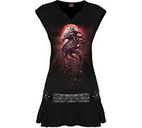 Spiral F108 Vestido Informal, Negro, S para Mujer