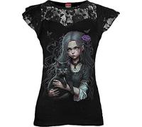 Spiral F721, Camiseta Mujer, Black,
