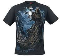 Spiral Ferryman Hombre Camiseta Negro XL 100% algodón Regular