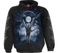 Spiral - Grim Rocker - Sudadera con Capucha - Negro - XL