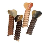 Spiral Hair Ties, Coiled Ponytail Holders, Elastic Hair Bands, No Damage Design, Stretchy Non-Slip Grip, Daily Styling for Thick or Thin, 3.15x0.79x0.79