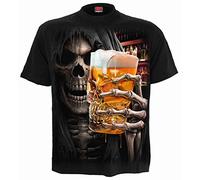 Spiral Live Loud Hombre Camiseta Negro 100% algodón Regular
