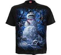 Spiral M101-T-Shirts Camiseta, Black, M para Hombre