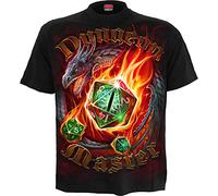 Spiral M101-T-Shirts Camiseta, Black, XL para Hombre