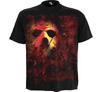 Spiral WB Horror - Viernes 13 - Jason Lives - Camiseta - Negro - M