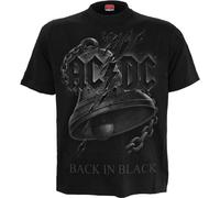 Spiral M121-4xl Camiseta, Negro, 4XL para Hombre