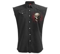 Spiral M602-Workshirts Camisa Abotonada, Black, 3XL Hombre