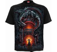 Spiral Men's T-Shirt XL Black
