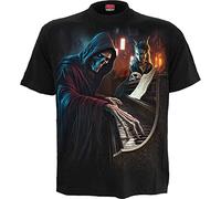 Spiral Midnight Blues Hombre Camiseta Negro M 100% algodón Regular