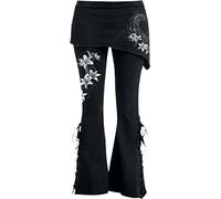 Spiral Pure of Heart Mujer Leggins Negro M 100% algodón Corte Botas