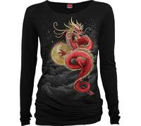 Spiral - Shenlong - Baggy Top Black M Black