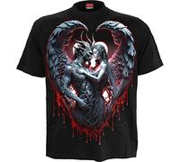 Spiral Solemn Vow Hombre Camiseta Negro 4XL 100% algodón Regular