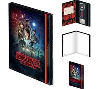 Spiral Cuaderno de Stranger Things (temporada 1 VHS Design) A5, cuaderno de notas, cuaderno de escritura, cuadernos A5 y regalos de Stranger Things, mercancía oficial de Stranger Things