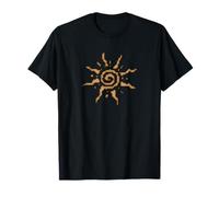 Spiral Sun Boho Hippie Fairy Grunge Goblin Vintage Graphic Camiseta