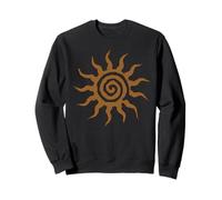 Spiral Sun Fairy Grunge Hippie Boho Goblincore Graphic Sudadera