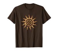 Spiral Sun Fairy Grunge Hippie Goblin Vintage Graphic Camiseta