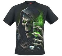 Spiral The Green Fairy Hombre Camiseta Negro XXL 100% algodón Regular