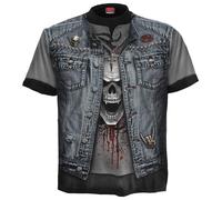 Spiral Thrash Metal con licencia Camiseta hombre