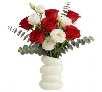 Spiral Vase for Flowers,Modern Decorative Art Bouquet Container | Flower Vase | for Home Centerpiece Farmhouse Living Room Dining Table Bedroom Bookshelf