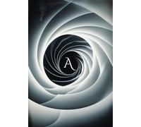 Spiral Within A Monogram Initial Journal