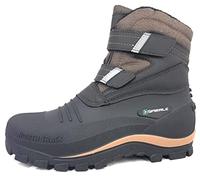 Spirale Tove Botas de Nieve Unisex para Hombre, Botas con Fieltro de Doble Capa, Forro en Polar con Espuma Aislante, Marrón,47 EU
