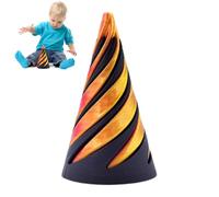 Spirall Cone Fidget Toy - Divertido juguete de pirámide que atrae la atención de los juguetes inquietos | Spirall small - Juguete de piramidal | Último diseño - Juguete inquieto para autismo - Anti