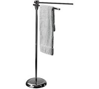 Spirella 10.05417 Darwin - Toallero de pie con Doble Brazo (85 cm), Cromado